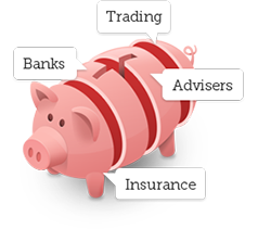 Trading, Banks, Advisers, Insurance